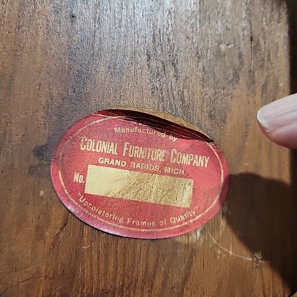 Antique Victorian Needlepoint Floral Footstool Foot Rest Wood Legs Maroon Roses - Picture 3 of 13